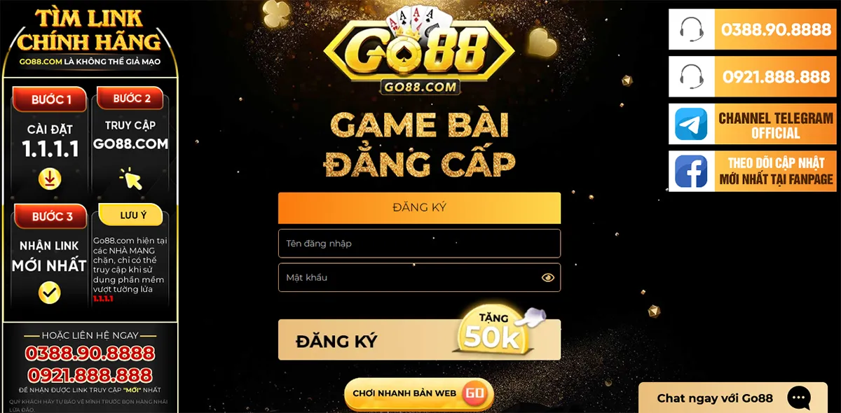 GO88 – Thương hiệu games TOP VN | Link tải go88 bản chính thức